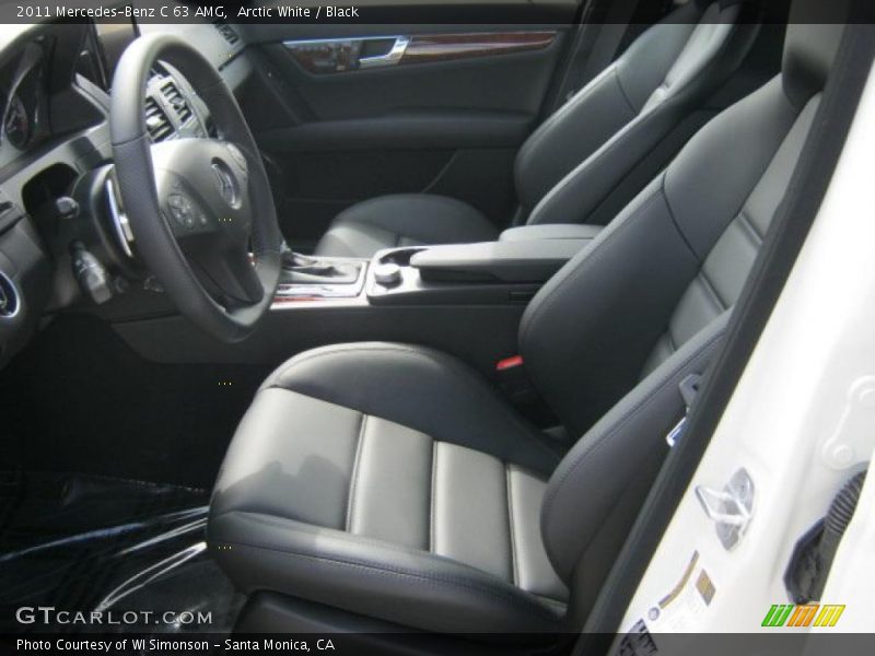 2011 C 63 AMG Black Interior