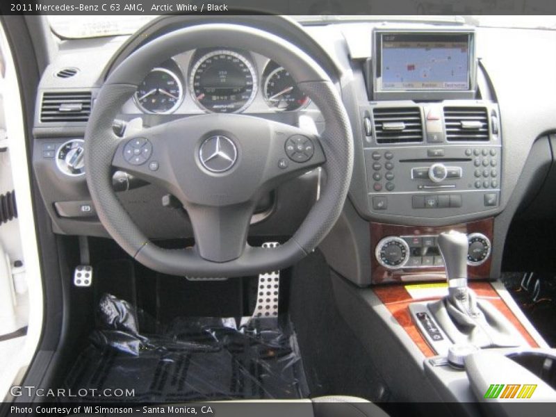 Dashboard of 2011 C 63 AMG