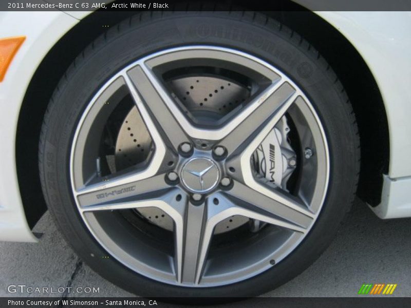  2011 C 63 AMG Wheel