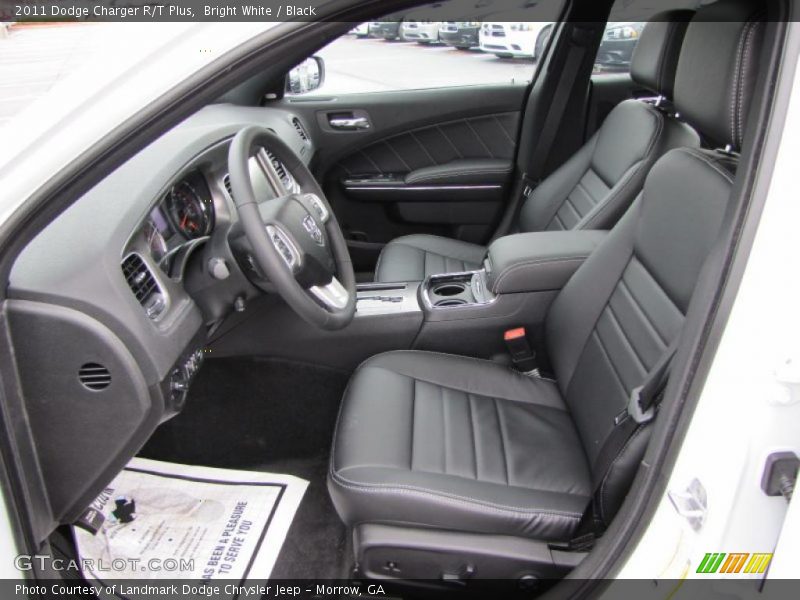 2011 Charger R/T Plus Black Interior
