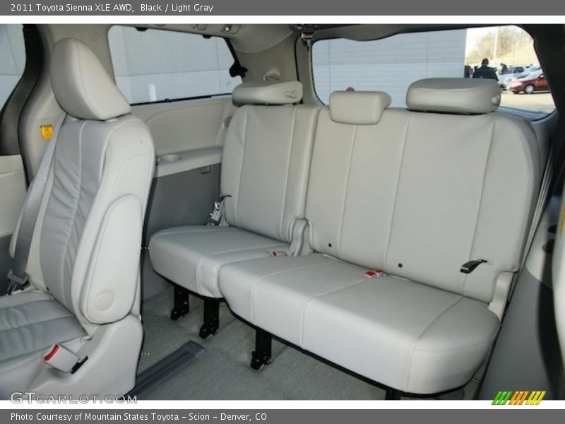  2011 Sienna XLE AWD Light Gray Interior