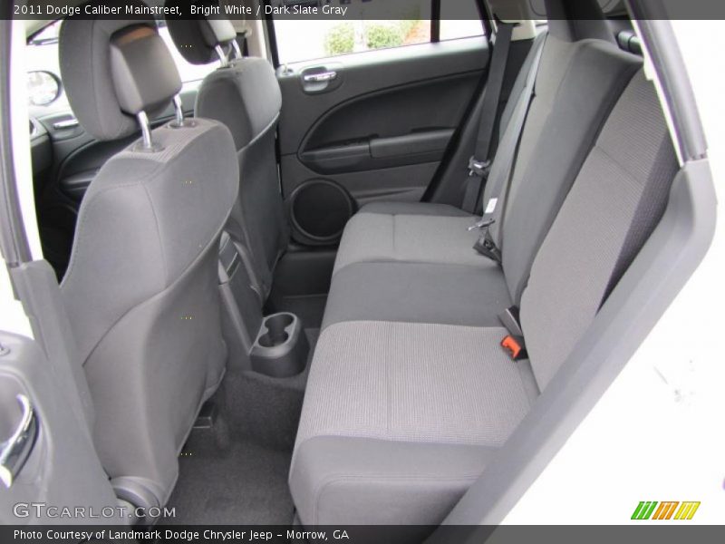 Bright White / Dark Slate Gray 2011 Dodge Caliber Mainstreet