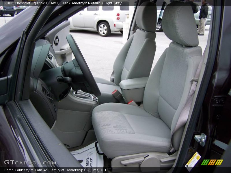 Black Amethyst Metallic / Light Gray 2006 Chevrolet Equinox LS AWD