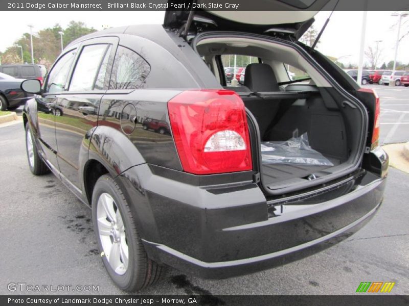 Brilliant Black Crystal Pearl / Dark Slate Gray 2011 Dodge Caliber Mainstreet