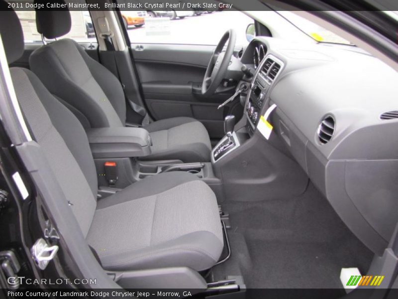 Brilliant Black Crystal Pearl / Dark Slate Gray 2011 Dodge Caliber Mainstreet