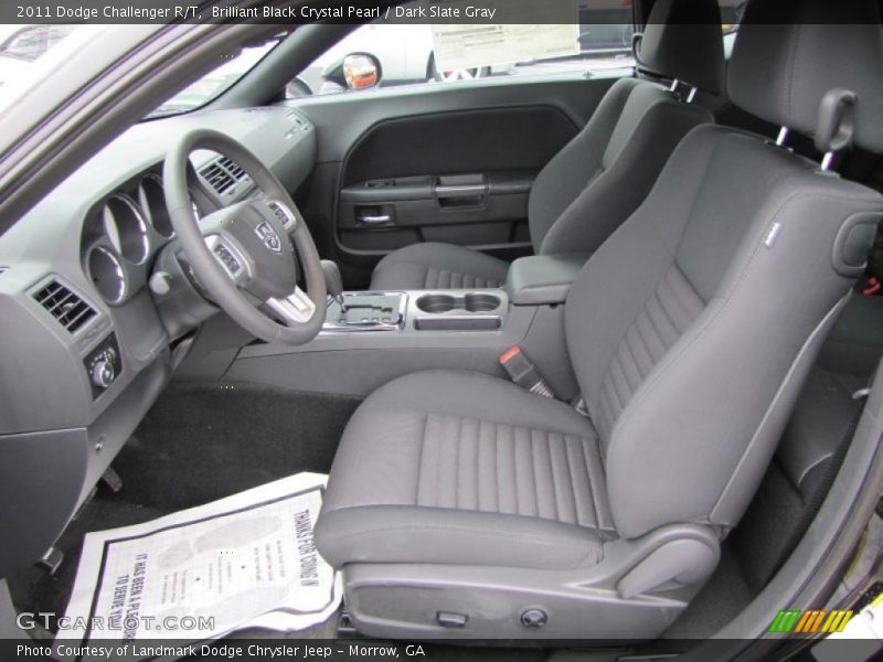  2011 Challenger R/T Dark Slate Gray Interior