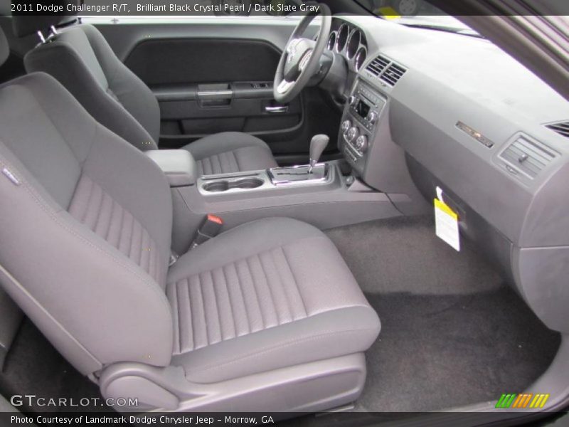  2011 Challenger R/T Dark Slate Gray Interior