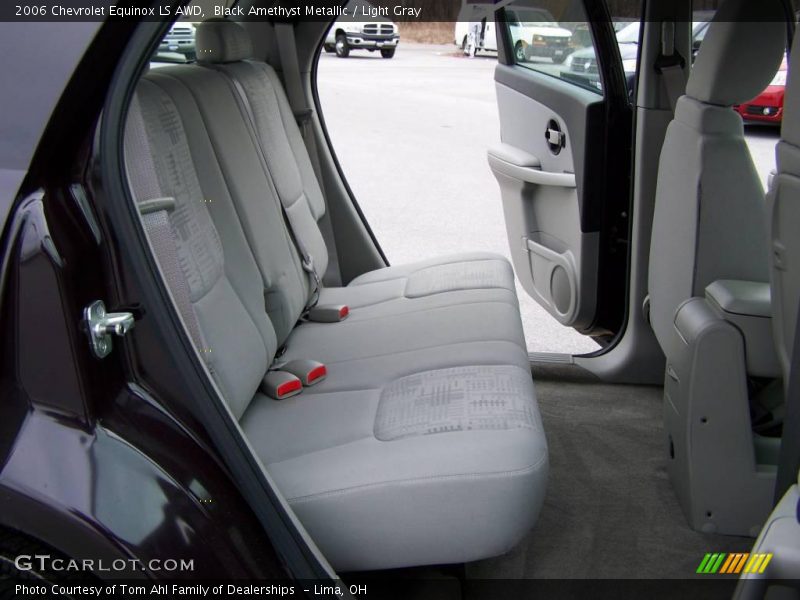 Black Amethyst Metallic / Light Gray 2006 Chevrolet Equinox LS AWD