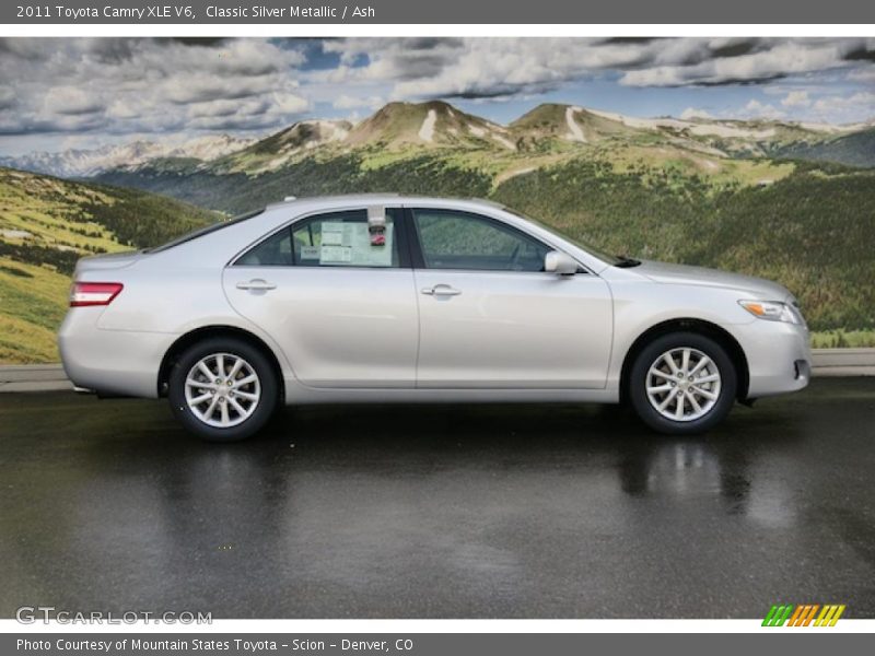  2011 Camry XLE V6 Classic Silver Metallic