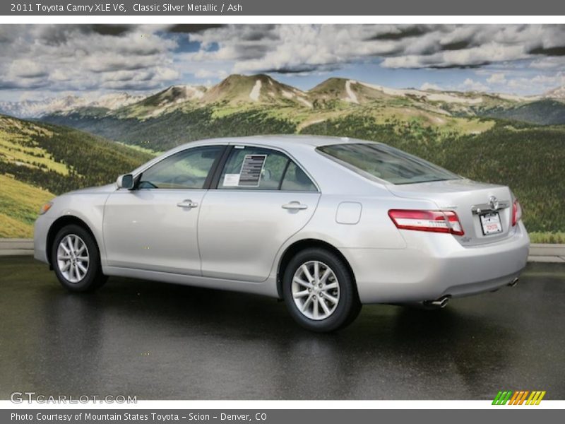 2011 Camry XLE V6 Classic Silver Metallic