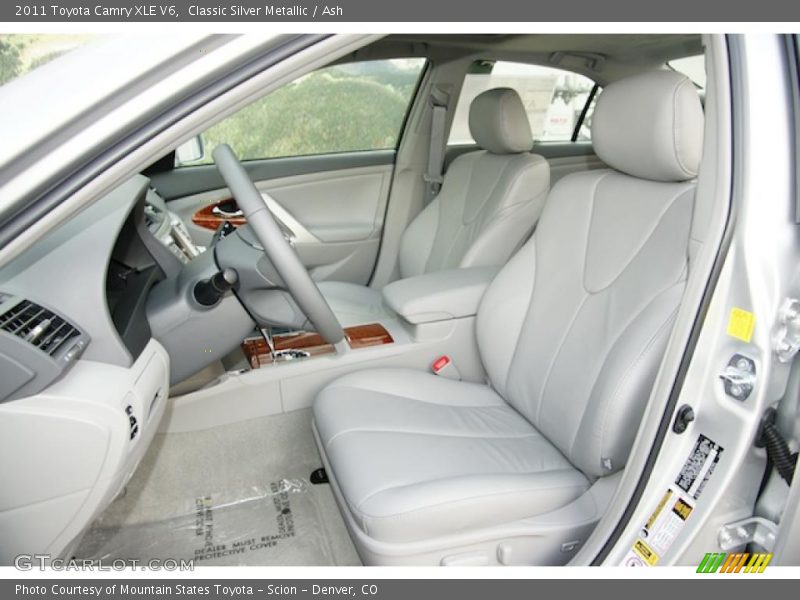  2011 Camry XLE V6 Ash Interior