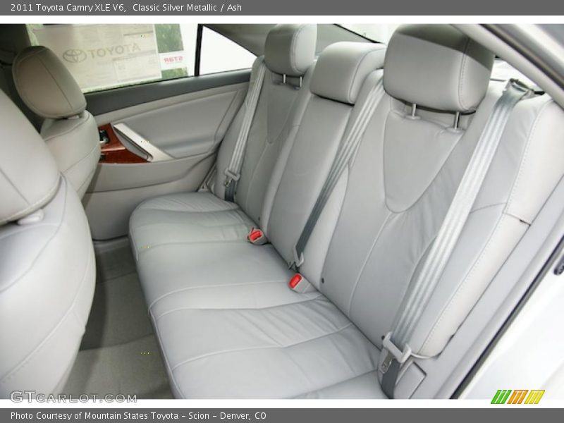  2011 Camry XLE V6 Ash Interior