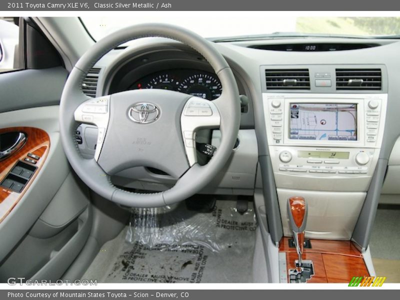 Dashboard of 2011 Camry XLE V6