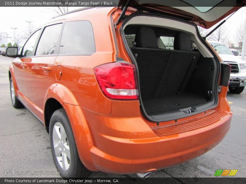 Mango Tango Pearl / Black 2011 Dodge Journey Mainstreet