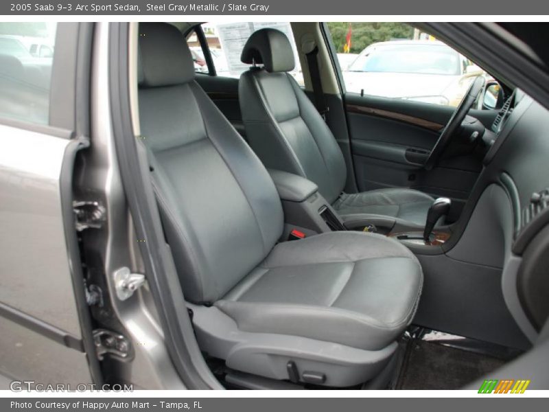  2005 9-3 Arc Sport Sedan Slate Gray Interior