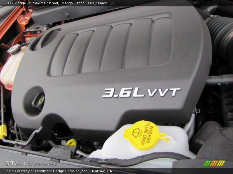  2011 Journey Mainstreet Engine - 3.6 Liter DOHC 24-Valve VVT Pentastar V6