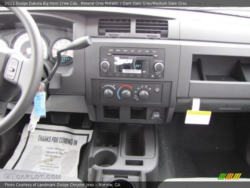 Dashboard of 2011 Dakota Big Horn Crew Cab