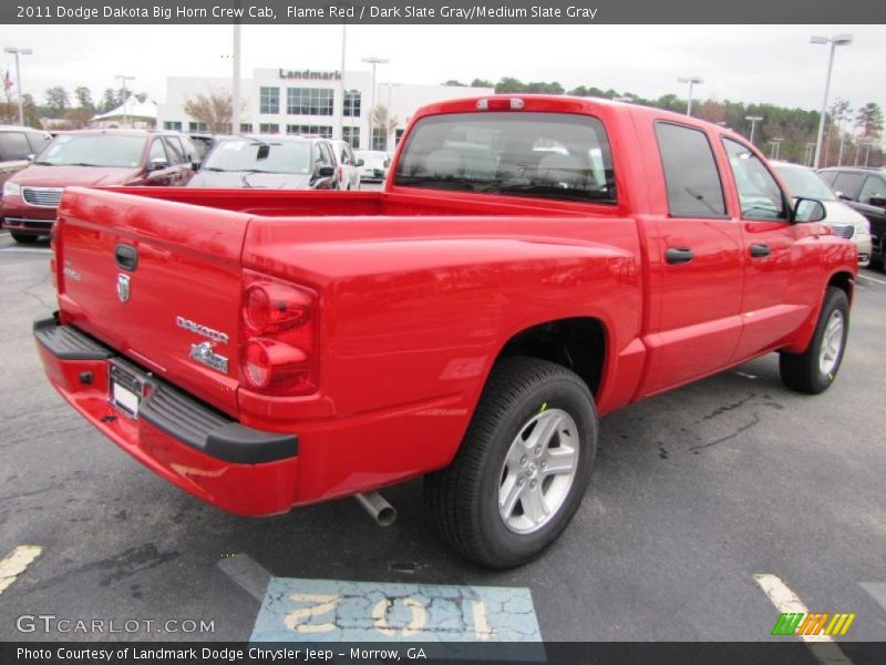  2011 Dakota Big Horn Crew Cab Flame Red