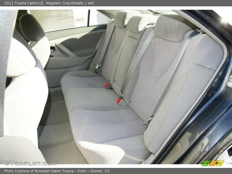 2011 Camry LE Ash Interior