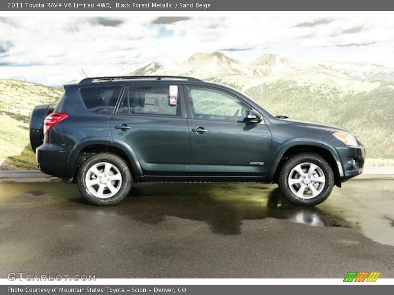  2011 RAV4 V6 Limited 4WD Black Forest Metallic