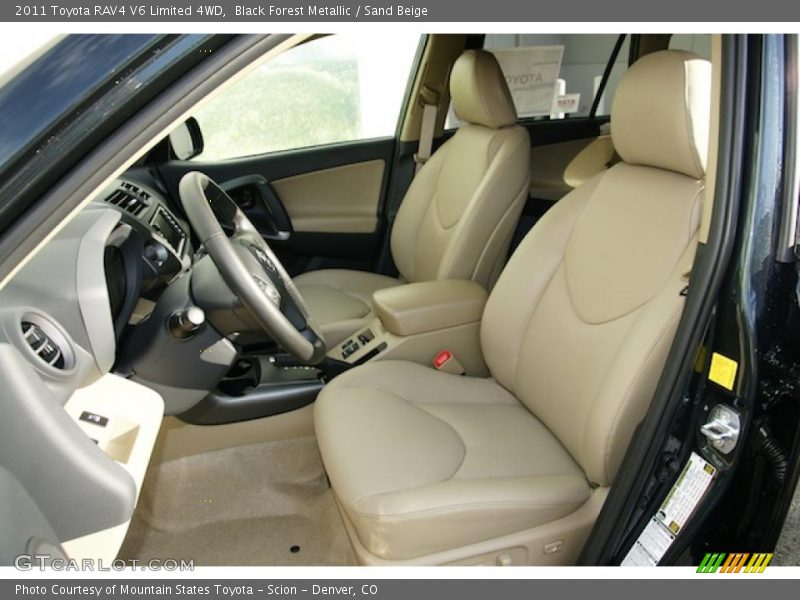  2011 RAV4 V6 Limited 4WD Sand Beige Interior