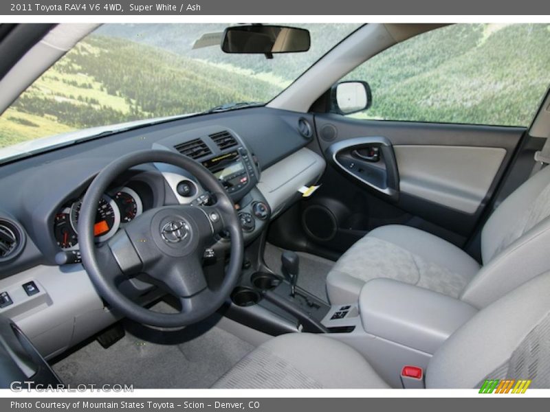 2011 RAV4 V6 4WD Ash Interior