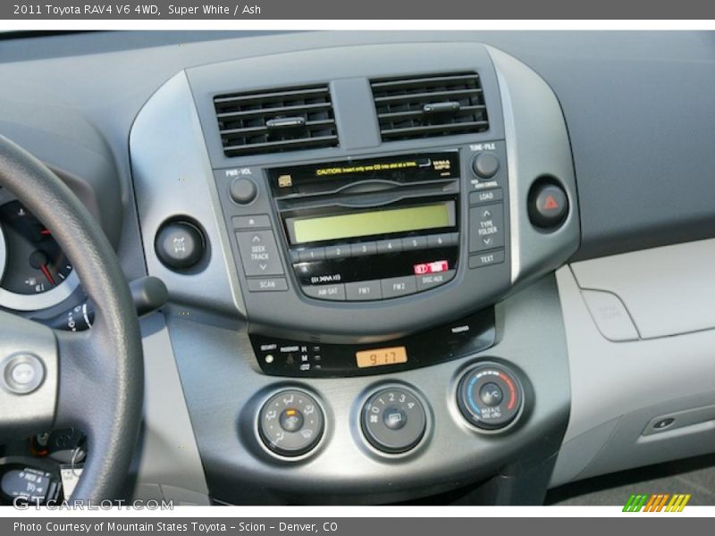 Controls of 2011 RAV4 V6 4WD