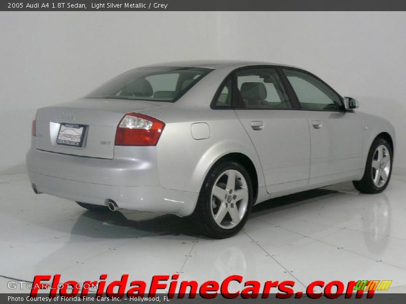 Light Silver Metallic / Grey 2005 Audi A4 1.8T Sedan
