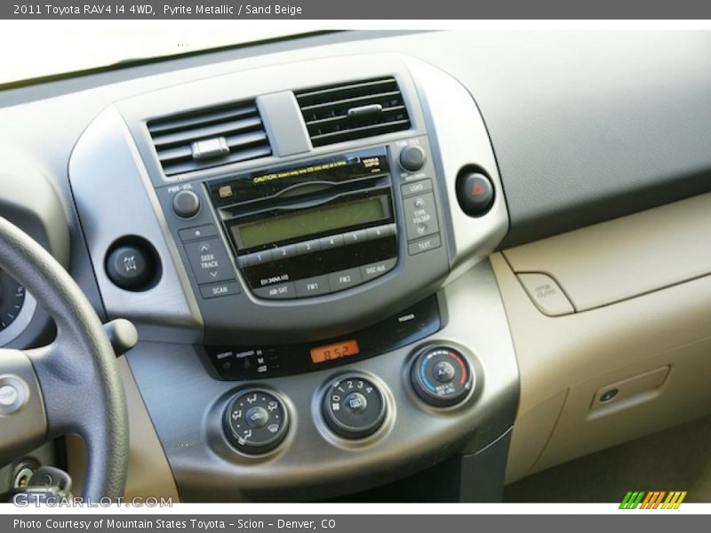 Controls of 2011 RAV4 I4 4WD