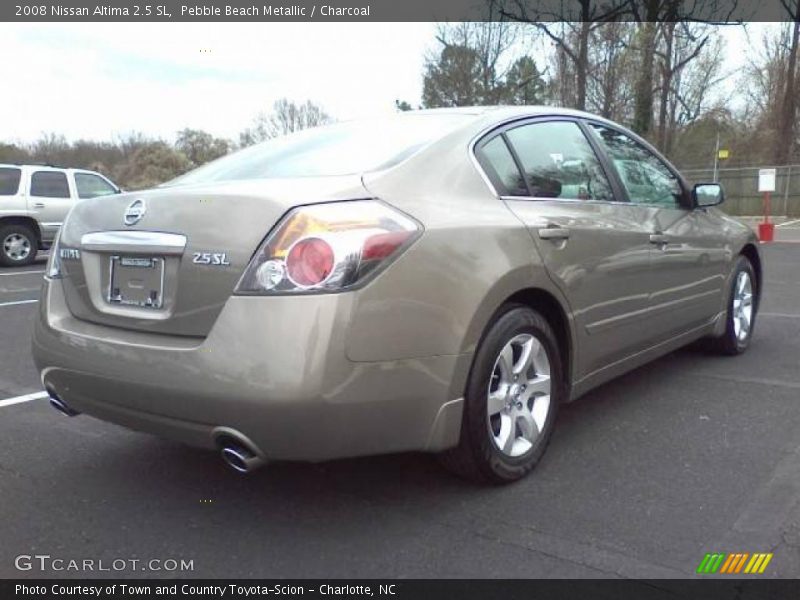 Pebble Beach Metallic / Charcoal 2008 Nissan Altima 2.5 SL