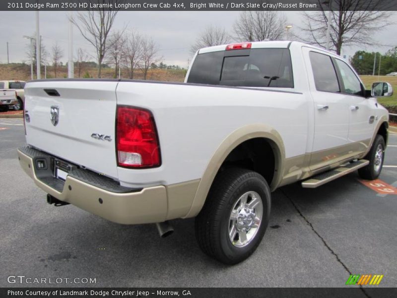  2011 Ram 2500 HD Laramie Longhorn Crew Cab 4x4 Bright White