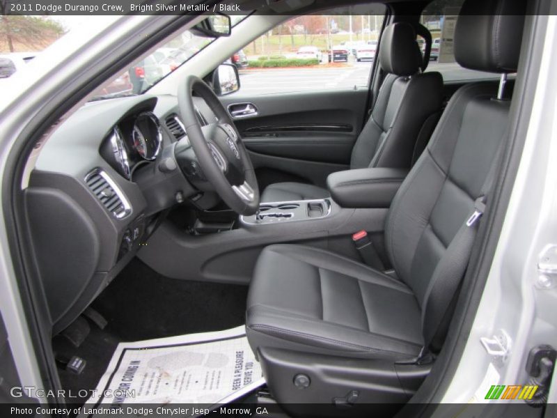  2011 Durango Crew Black Interior