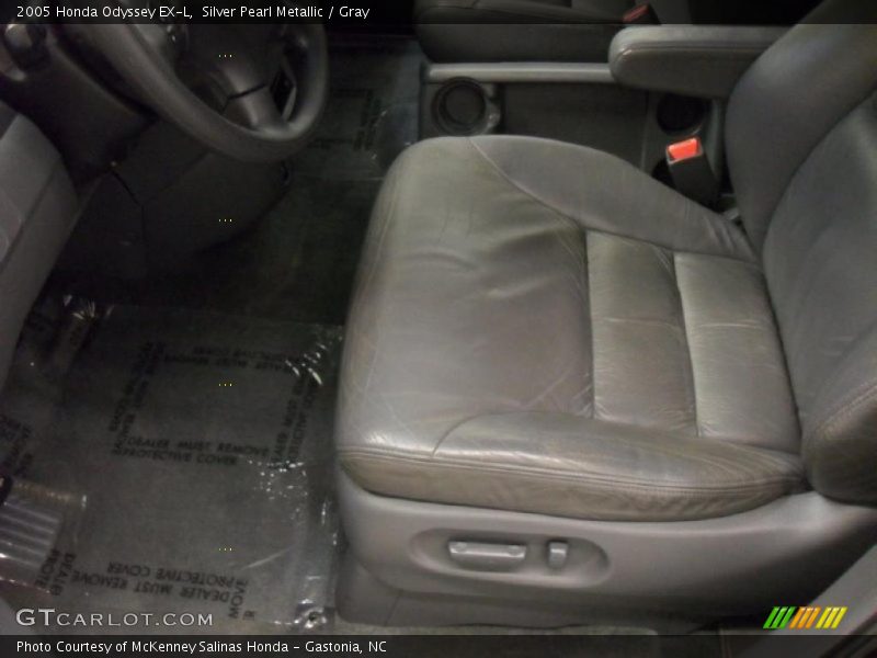Silver Pearl Metallic / Gray 2005 Honda Odyssey EX-L
