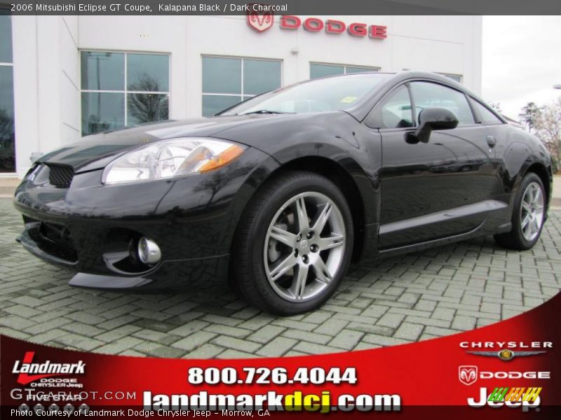 Kalapana Black / Dark Charcoal 2006 Mitsubishi Eclipse GT Coupe