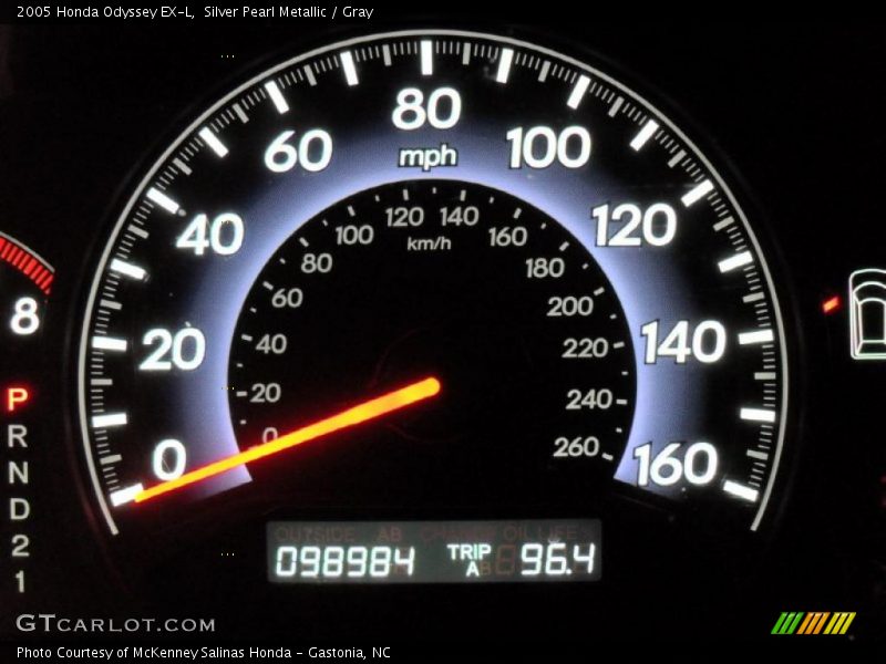 Silver Pearl Metallic / Gray 2005 Honda Odyssey EX-L