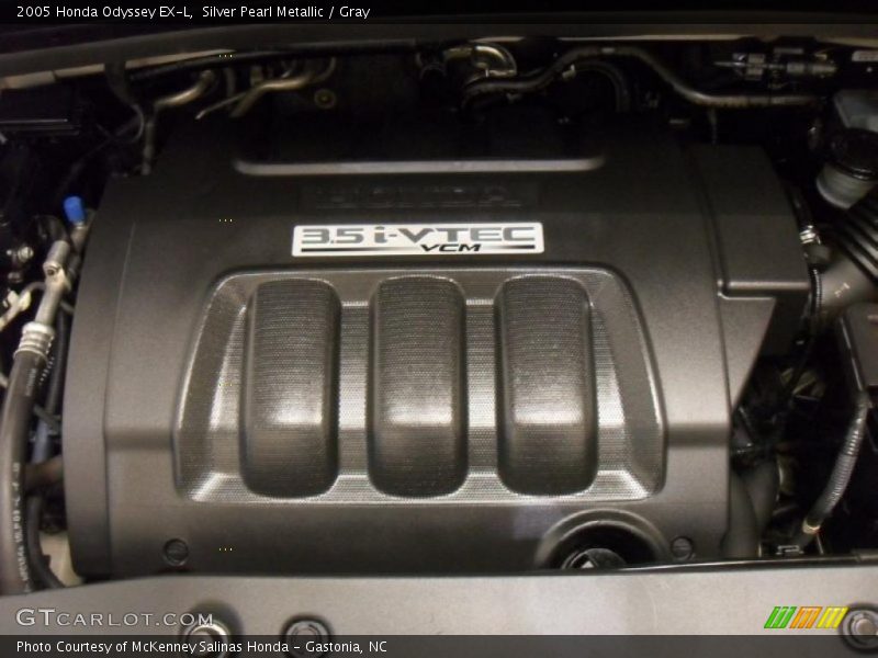 Silver Pearl Metallic / Gray 2005 Honda Odyssey EX-L