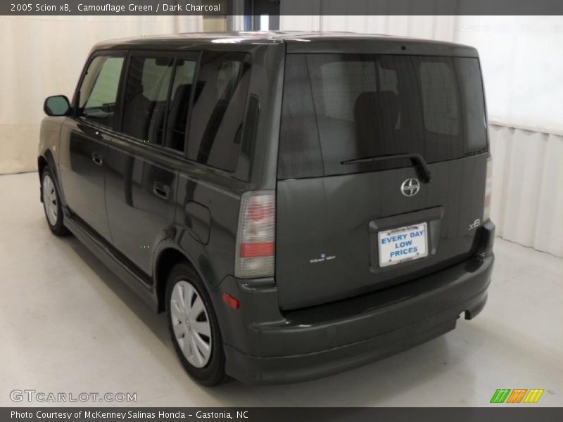 Camouflage Green / Dark Charcoal 2005 Scion xB