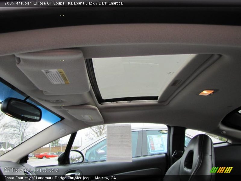 Sunroof of 2006 Eclipse GT Coupe