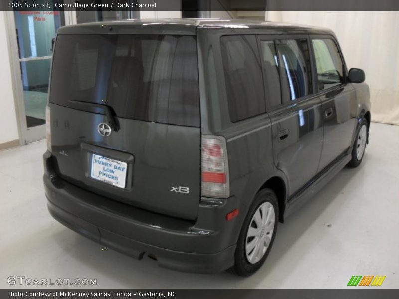 Camouflage Green / Dark Charcoal 2005 Scion xB