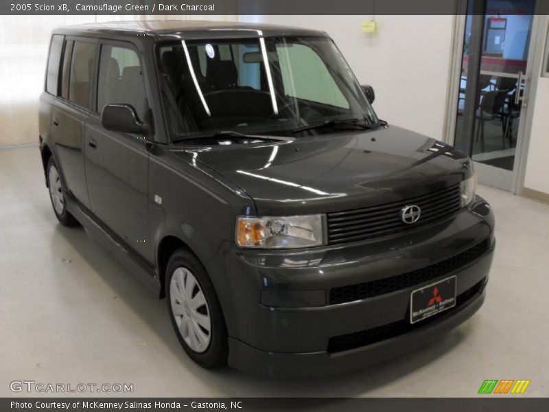 Camouflage Green / Dark Charcoal 2005 Scion xB
