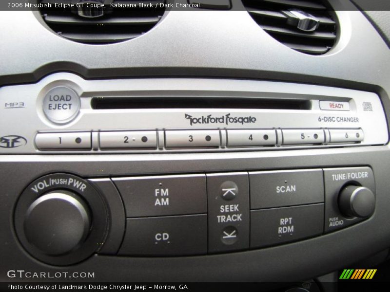 Controls of 2006 Eclipse GT Coupe