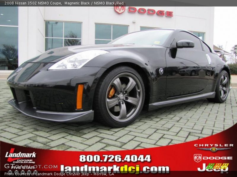 Magnetic Black / NISMO Black/Red 2008 Nissan 350Z NISMO Coupe