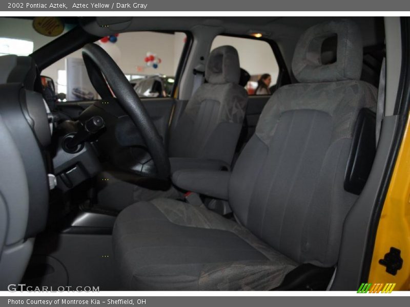 Aztec Yellow / Dark Gray 2002 Pontiac Aztek