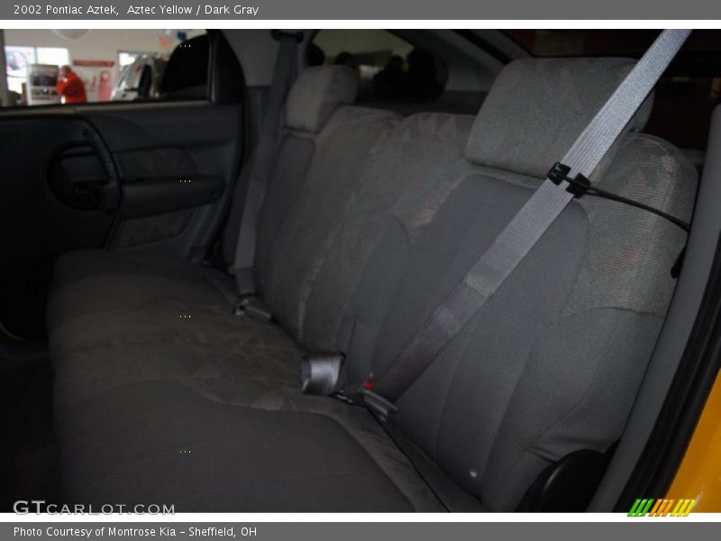 Aztec Yellow / Dark Gray 2002 Pontiac Aztek