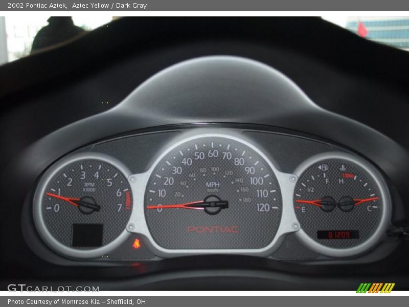  2002 Aztek   Gauges