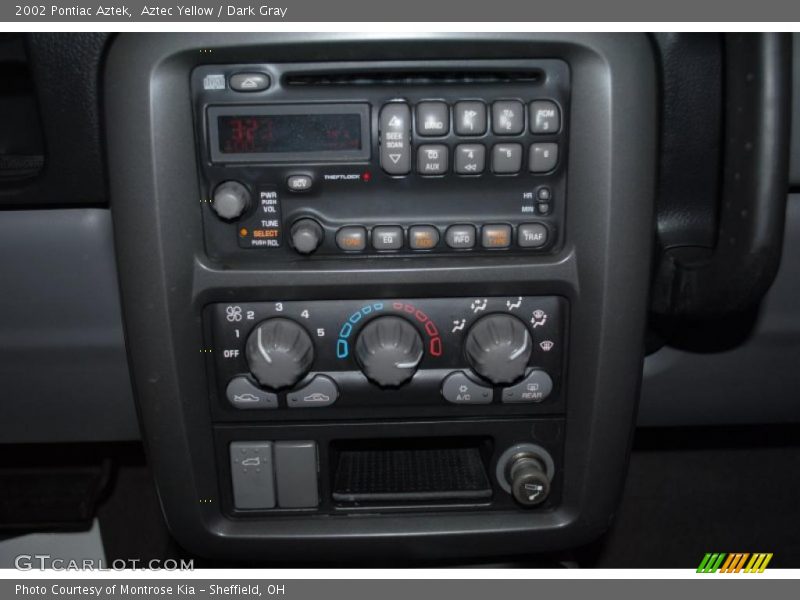 Controls of 2002 Aztek 