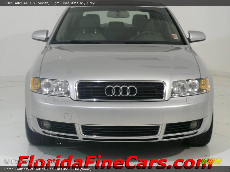 Light Silver Metallic / Grey 2005 Audi A4 1.8T Sedan
