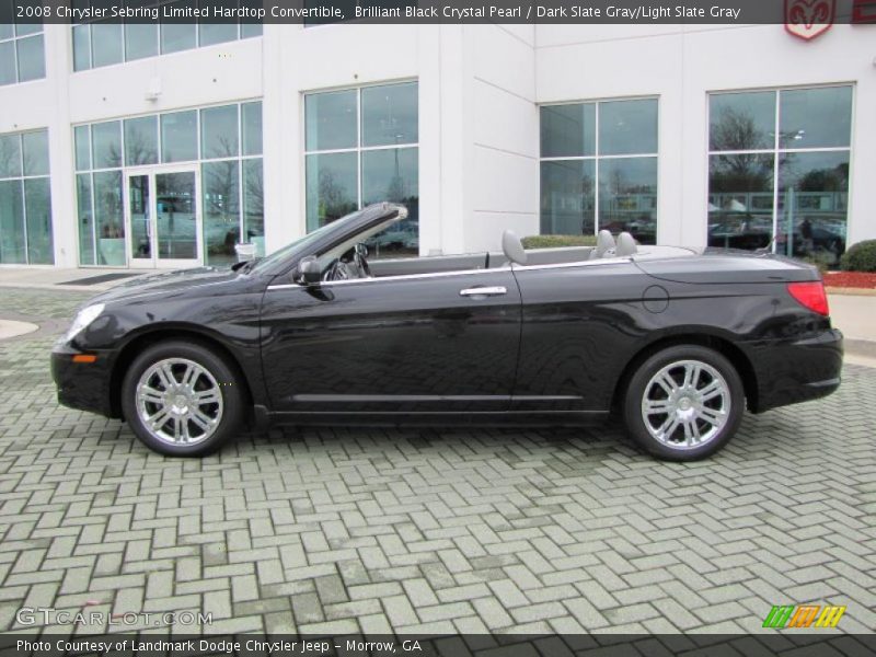  2008 Sebring Limited Hardtop Convertible Brilliant Black Crystal Pearl