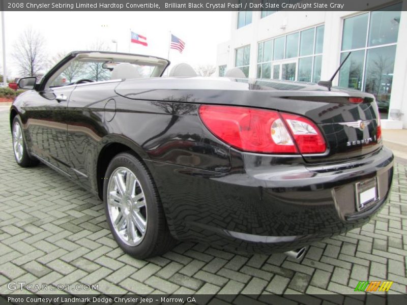  2008 Sebring Limited Hardtop Convertible Brilliant Black Crystal Pearl