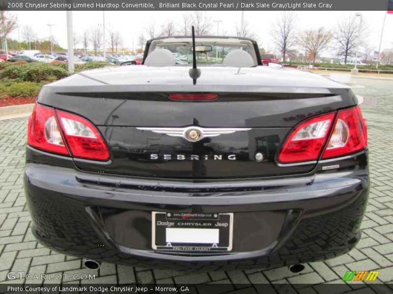  2008 Sebring Limited Hardtop Convertible Brilliant Black Crystal Pearl